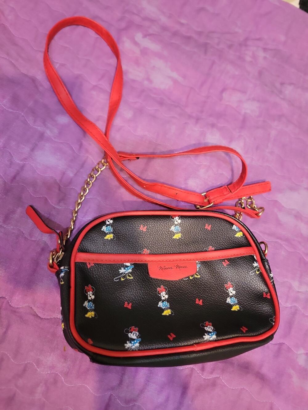 Disney Minnie Mouse Small Crossbody Purse Handbag